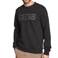 Sweat Noir Homme Guess Beau Cn Fleece