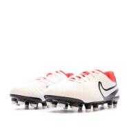 Chaussures de Foot Blanc Nike Junior Legend 10 Club FG/MG vue 6