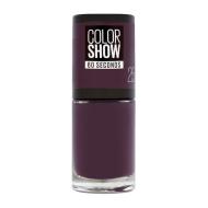 Vernis à  Ongles Femme Maybelline  Color Show 60 Secondes 25 Plum It Up pas cher