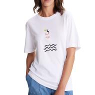 T-shirt Blanc Femme TBS Emely