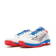 Chaussures de Padel Blanc/Rouge Homme Mizuno Wave Exceed Light vue 6