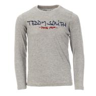 T-shirt Manches Longues Gris Garçon Teddy Smith Ticlass