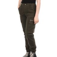 Pantalon Cargo Mom Kaki Femme Monday Premium pas cher