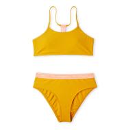 Maillot de bain 2 pieces Jaune Fille O'Neill Sportclub Bikini pas cher