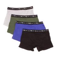 X4 Boxers Noir/Bleu/Vert Homme DIM D6596 vue 2