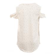 T-shirt Blanc Imprimé Fille Teddy Smith Tovina vue 2