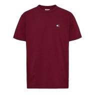 T-shirt Rouge Homme Tommy Hilfiger Classique